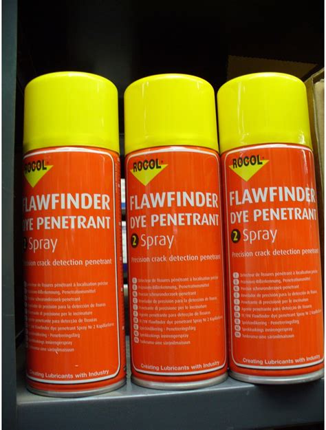 Buy Rocol Flawfinder Dye Penetrant Spray X 300ml Box Of 12