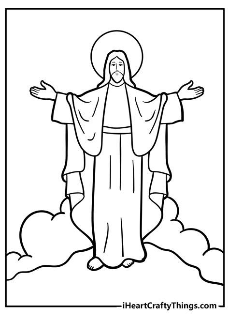 Jesus Lives Coloring Pages Coloring Home