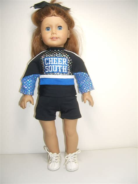 Custom Detailed 18 Doll Cheer Miniature Uniform Set Etsy