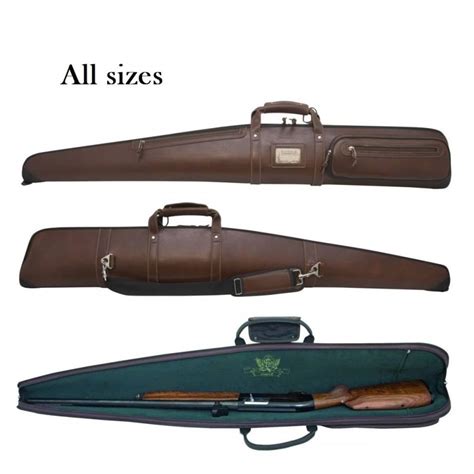 Leather Rifle And Soft Shotgun Cases 6 Inch Browning Shotgun Etsy