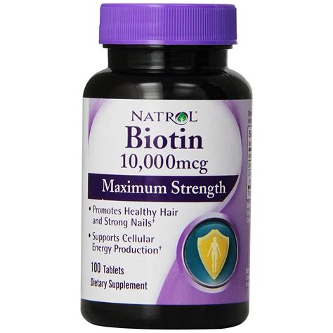 Mua Natrol Biotin Max 10000mcg trên Amazon Mỹ chính hãng 2021 | Fado