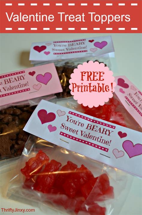 25 Free Printable Valentines Honeybear Lane