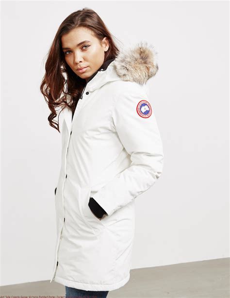 Hot Sale Canada Goose Victoria Padded Parka Jacket Canada Goose Outlet Oslo - Canada Goose 