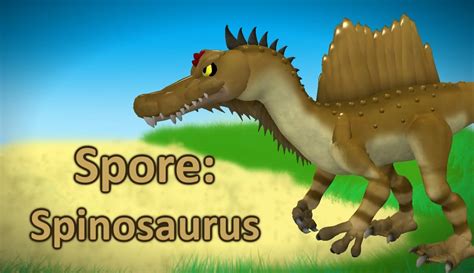 Dinosaurs In Spore Spinosaurus Greenspino Youtube