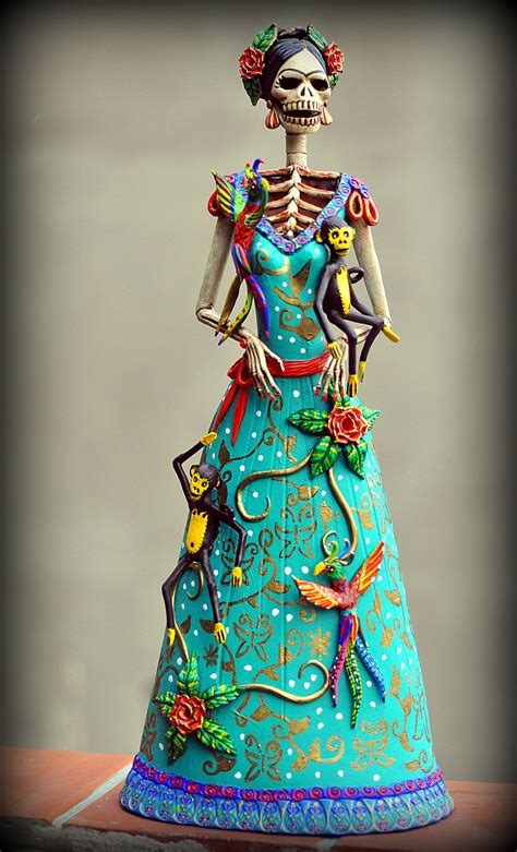 Mexican Catrina Doll Day Of The Dead Pinterest Mexicans Mexican