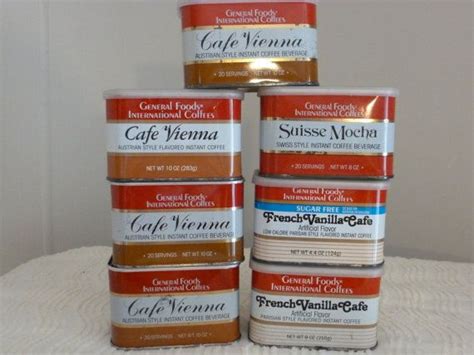 Arabic instant coffee khyal 2 sticks cardmom saffron flavor offer. General Foods International Coffee | My childhood memories ...