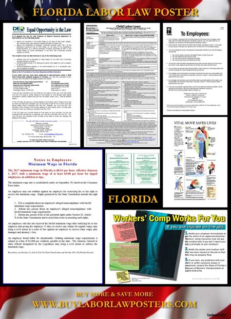 At the national level, legislative measures that exist to prevent human rights violations and abuses can be found in acts and. 2017 Florida State Labor Law Poster $16.87 & Free Shipping ...