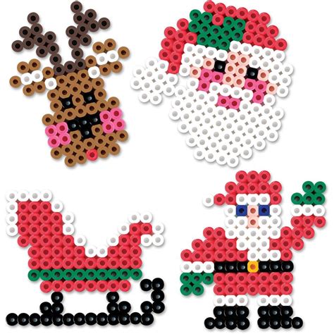 The Excitement Of Christmas Eve Is Yours To Make In Perler Beads These