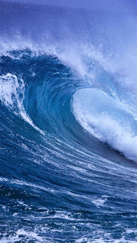 49 Ocean Wave Iphone Wallpaper On Wallpapersafari