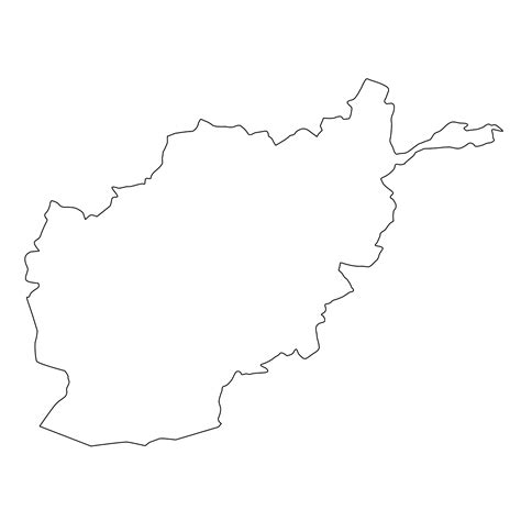 Afghanistan Provinces Blank Afghanistan Map Transpare