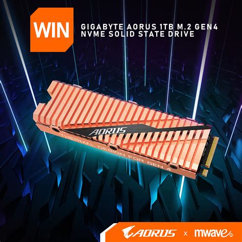 My Company Giving Away An Aorus 1Tb Pcie 4 0 Nvme Ssd Thought I D