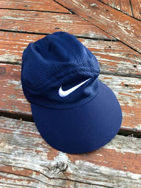 Nike Vintage Nike Running Runner Wave Cap Hat Grailed