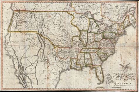 Map Of Us In 1820