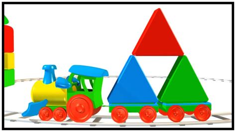Triangle Trains Learn 2d And 3d Shapes Interactive Video