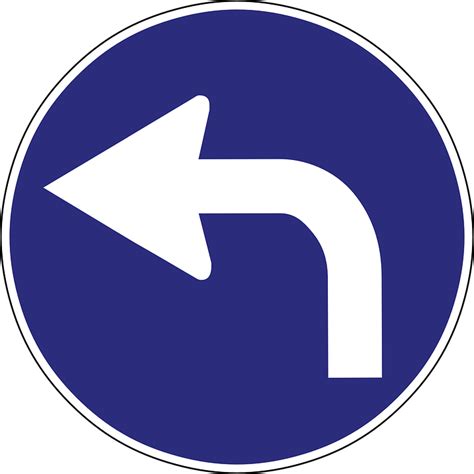 Road Direction Sign Png
