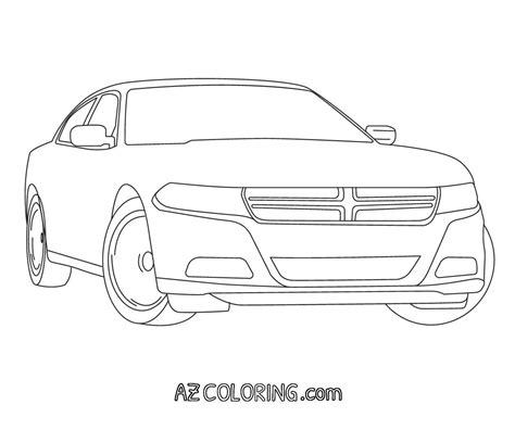K n printable coloring pages for kids. Dodge Charger Coloring Pages - Coloring Home