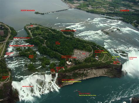 Large Niagara Falls Maps For Free Download And Print High Resolution