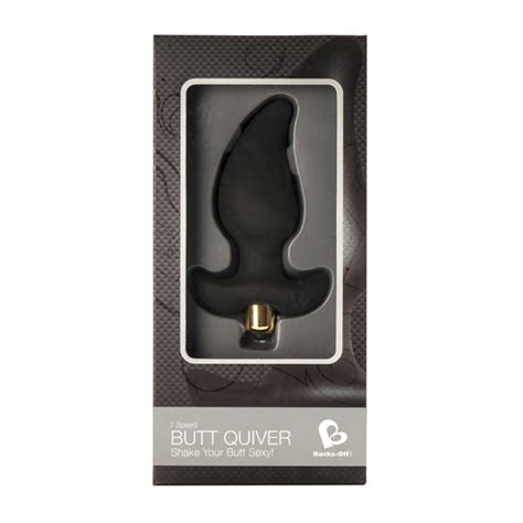 Rocks Off Butt Quiver Estimulador Del Punto P Velocidades Negro Seductime Sex Shop
