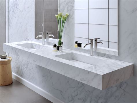 Carrara C2 Double Washbasin By Riluxa