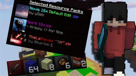 Top 3 Bedwars Texture Packs Fps Boost 189 Youtube