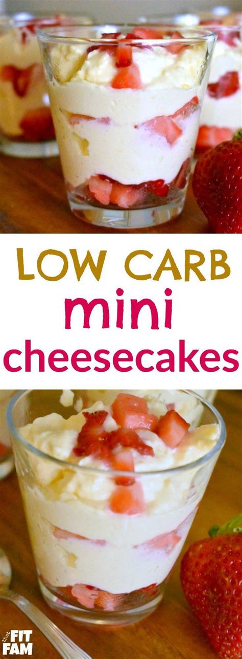 Low Carb Mini Cheesecakes That Are Healthy Sugar Free And A Great