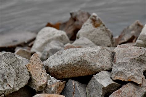 Free Picture Big Rocks Riverbank Nature Structure Texture Rock