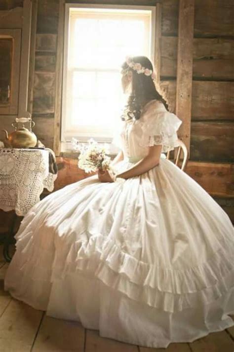 Victorian Women Victorian Fashion Hoop Dress Wedding Themes Wedding