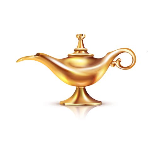 Lámpara de Aladdin Composición aislada Vector en Vecteezy