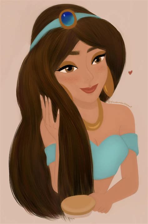 Princess Jasmine Fanart R Disney
