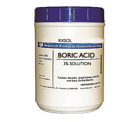 Boric Acid 3 Solution Dubi Chem