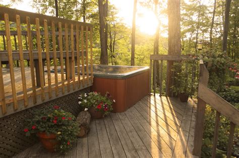 5 Brilliant Landscaping Ideas To Complement Your Hot Tub Cal Spas Of Mn