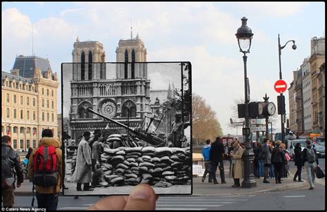Then And Now Incredible Composite Images Compare Iconic Paris