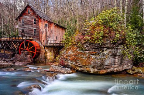 Glade Creek Grist Mill Photograph By Anthony Heflin Pixels
