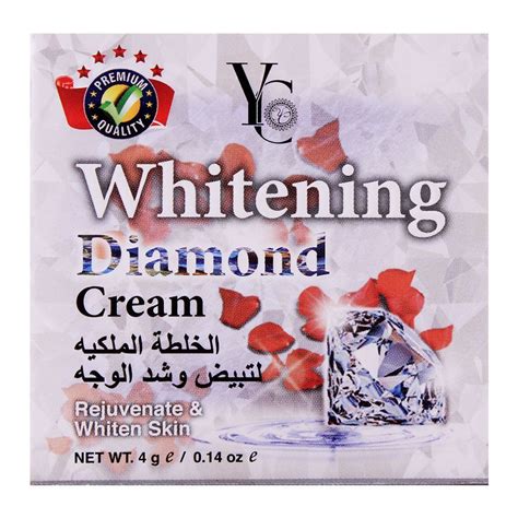 Purchase Yc Whitening Diamond Cream Rejuvenate And White Skin 4g Online