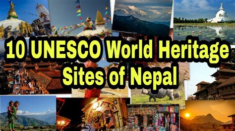 10 Unesco World Heritage Sites Of Nepal Youtube