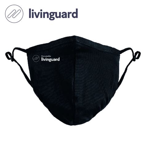 Customised Livinguard Pro Mask With Logo Print Singapore