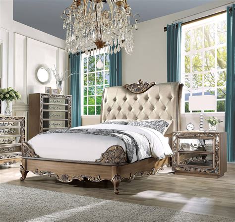 Modern king bed sets can come with a variety of pieces from a bed to a dresser to nightstands and vanities. 20 Elegant Cheap King Bedroom Set | Findzhome