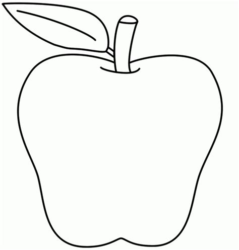 Apple Coloring Pages Free Printable Printable Templates