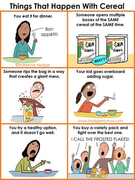 Cereal Situations Hedger Humor