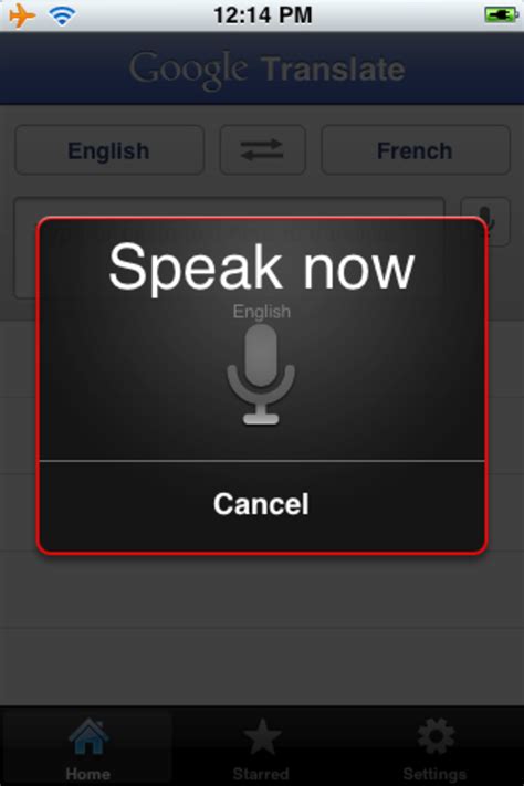 Just type, write, or speak into the app. Google Translate-app till iPhone. Med röst-input | Feber ...