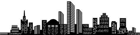 Cityscape Skyline Icon Clip art - Cityscape Silhouette Clip Art PNG Image png download - 8000 ...