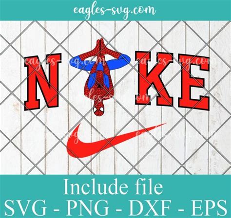 Nike Spider-Man Logo Svg, Png, Cricut File Silhouette Art in 2022