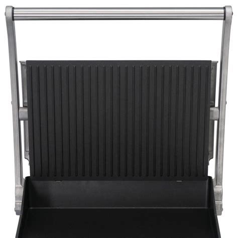 Roband GSA815RT 8 Slice Grill Station Ribbed Top Plate And Smooth