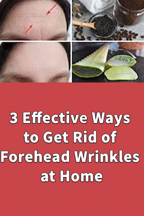 3 Effective Ways To Get Rid Of Forehead Wrinkles At Home Forehead