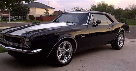 Black 1967 Chevrolet Camaro Basess Badging 62l Ls For Sale