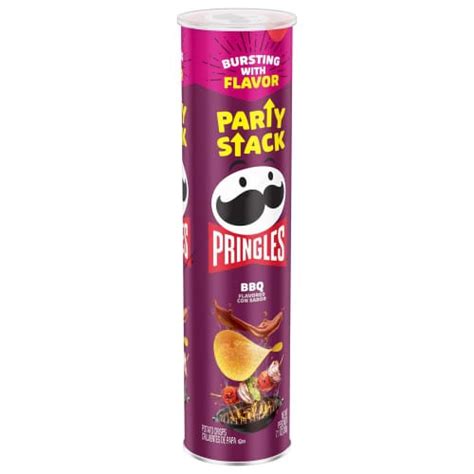 Party Stack Bbq Flavored Potato Crisps Pringles 71 Oz Delivery