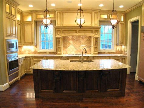 Kitchen Island Sink Feat White Cabinets Dark Wood Floor Lentine Marine