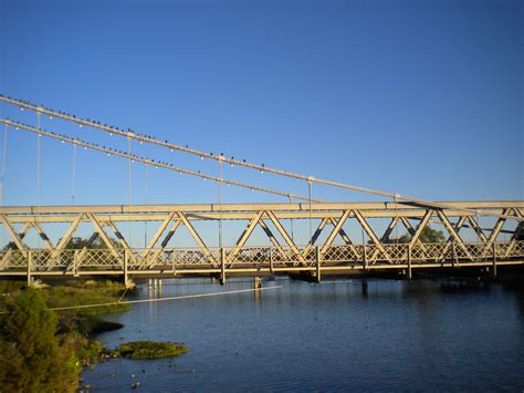Waco Suspension Bridge Waco Tx Built 1870 Over Brazos River