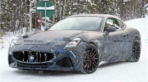 Maserati Granturismo Begins To Reveal Its Styling In New Spy Pics Automotobuzz Com