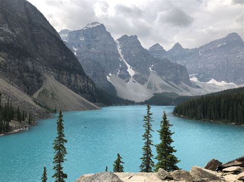 Banff Moraine Lake And Tunnel Mountain Campground Canada
